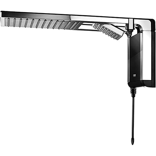 Chuveiro Acqua Duo 127V 5500W Preto/Cromado - Lorenzetti