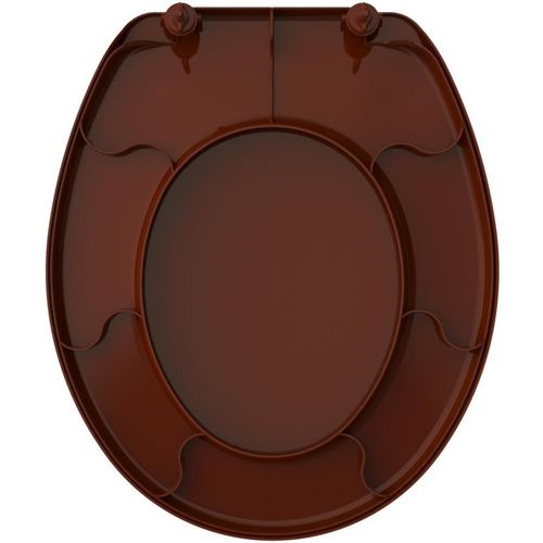Assento Premium polipropileno Marrom/Caramelo Tupan - Tupan