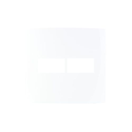 Placa Sleek Placa 4×4 – 2 postos horizontais - Margirius
