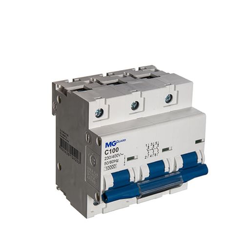 Disjuntor 10KA – Curva C – tripolar DJ-10K3 C100 - Margirius