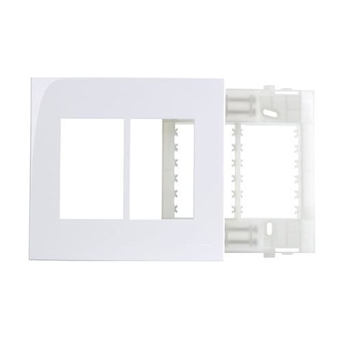 Placa + Suporte Sleek Placa 4×4 – 6 postos horizontais + suporte - Margirius
