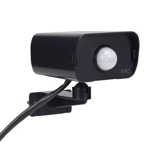 Sensor de presença externo standard sobrepor parede MPX-40F – Preto – com fotocélula - Margirius