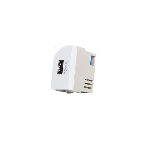 Módulo Tomada Sleek Tomada carregador USB 1A bivolt - Margirius