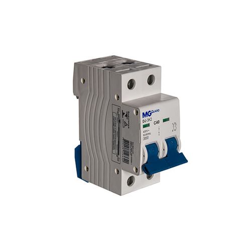 Disjuntor 3KA – Curva C – bipolar DJ-3K2 C40 - Margirius