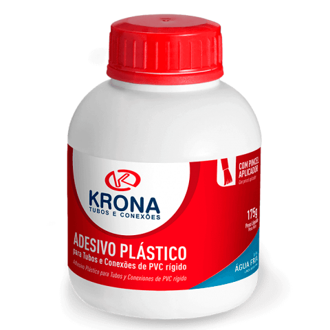 Adesivo Plástico 175g com Pincel - Krona