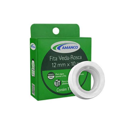 Fita veda rosca 18mm x 25m - Amanco