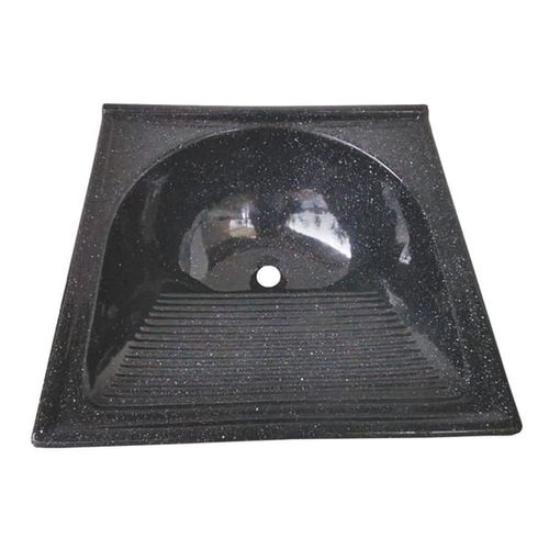 Tanque marmofibra em mármore sintético 60x60 cinza nobre - TM0600CN - Decoralita
