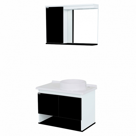 KIT-BERGAMO-SUSP.-2-PORTAS-635cm---PIA-ESP--COR-TEXTURIZADO-PRETO