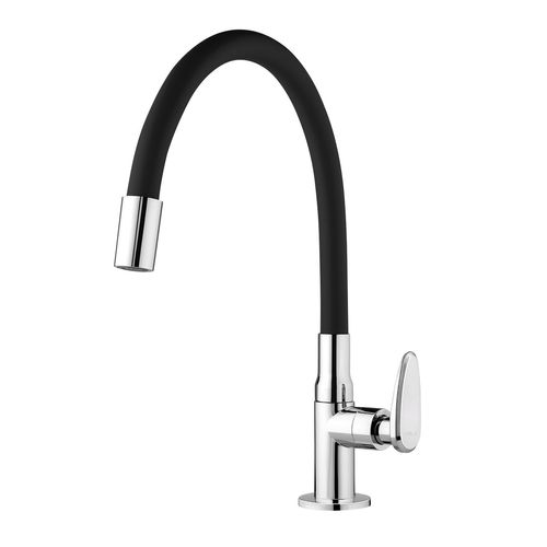 Torneira De Mesa Allure Mouve Preta - Viqua