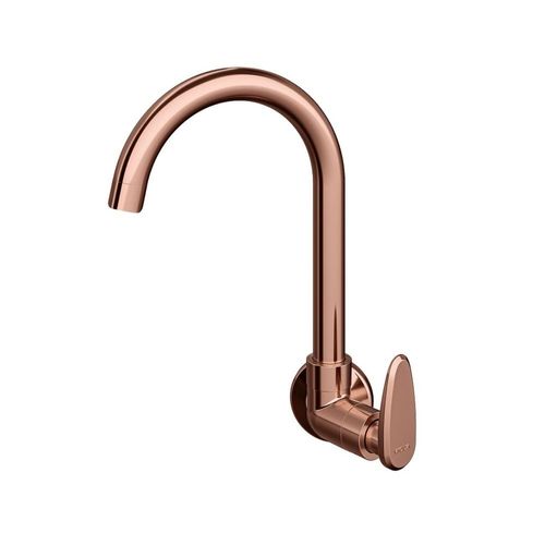 Torneira De Parede Bica Móvel Para Cozinha Allure Décore Rose Gold - Viqua