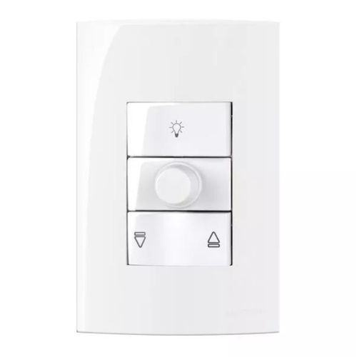Conjunto 4×2” Controle de ventilador modular Sleek Controle de ventilador 300W 127V - 15805 - Margirius