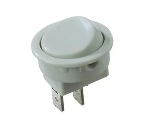 Interruptor de tecla 16.123 - Moldura M2 - unipolar - Branco 6A/120V ou 3A/250V - 7808 - Margirius