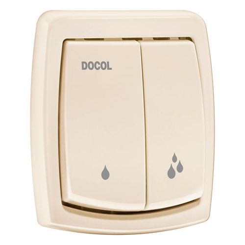 Acabamento para válvula de descarga Salvágua box bege 566824 - Docol