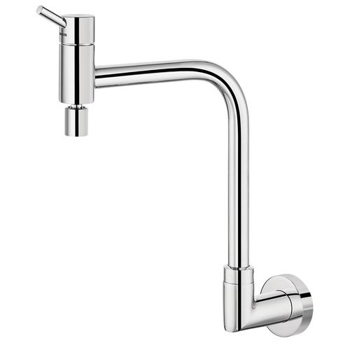 Torneira para cozinha de parede bica móvel 90° lóggica 609306 - Docol