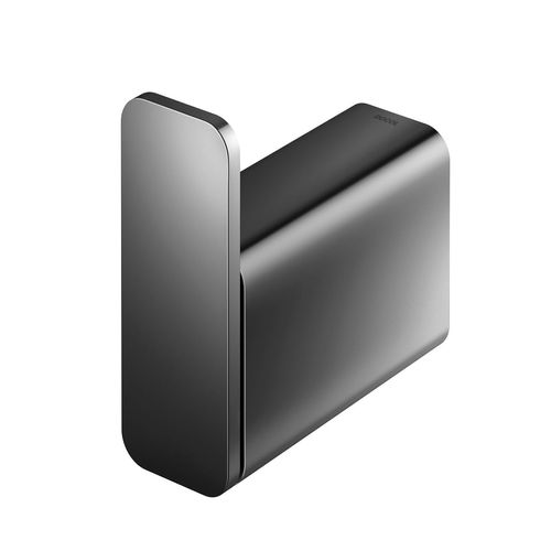 Cabide docol flat grafite polido 960948 - Docol