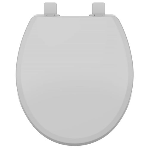Assento universal polipropileno evolution convencional cinza cl/prata UPPE48C - Tupan