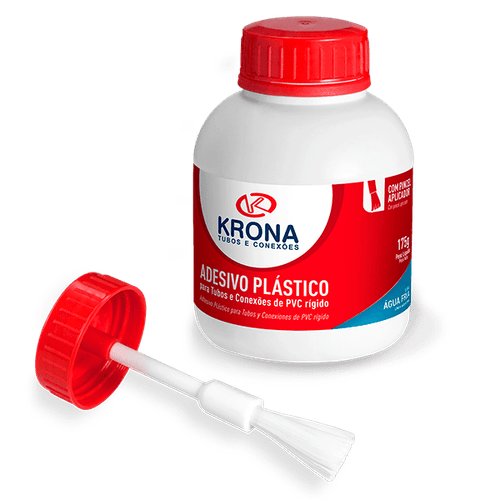Adesivo Plástico 175g com Pincel - Krona
