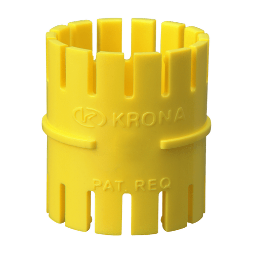 Luva pressão para eletroduto corrugado amarelo 32mm 1247 - Krona