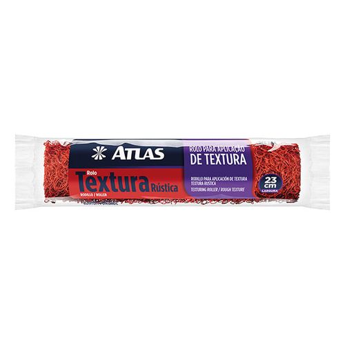 Rolo de textura rústica 23cm - Atlas