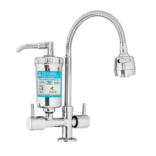 Torneira Bica móvel gourmet mesa com filtro 4174 c-59 - Kelly Metais