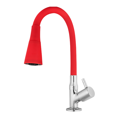 Torneira gourmet de mesa duplo jato - vermelha 5495 c-59 rd - Kelly Metais