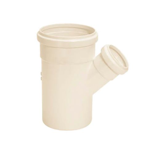 Junção simples de redução para esgoto sn dn100x75 cb - Amanco