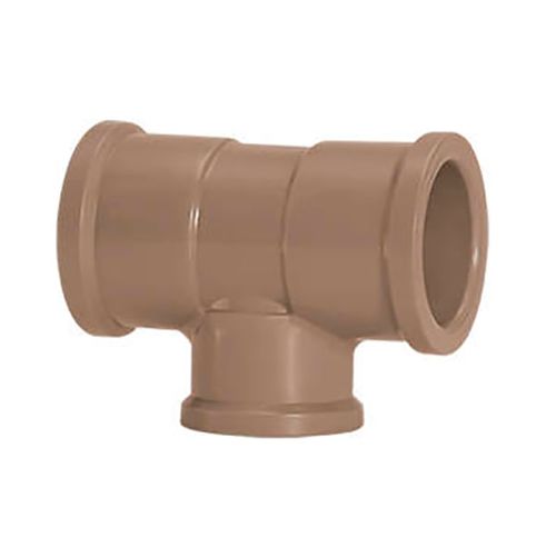 Te de redução soldável 50x25mm cb - Amanco