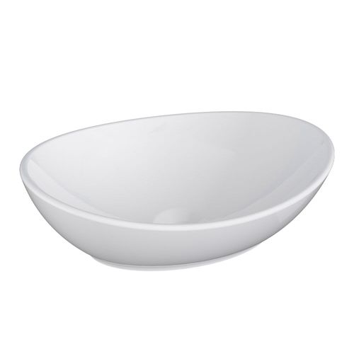 Cuba para banheiro em louça Bali -  Branco- Cozimax