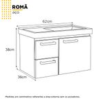 Toucador-em-aco-Roma-Branco-gaveta-Branca---Cozimax