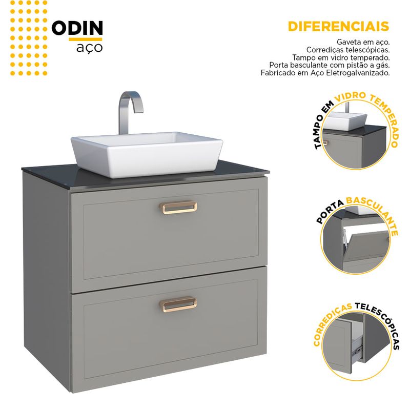 Gabinete-para-banheiro-em-aco-com-tampo-em-vidro-temperado-Odin-cinza---Cozimax