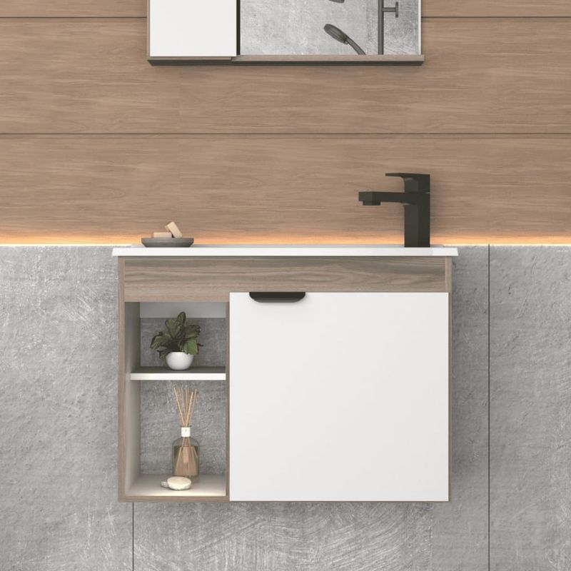 Gabinete-Para-Banheiro-em-Madeira-1-Porta-Dalia-60-Tamarindo-Branco---Cozimax