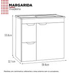 Gabinete-Para-Banheiro-em-Madeira-2-Gavetas-Margarida-Tamarindo-Branco---Cozimax