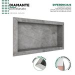 Nicho-Diamante-em-Porcelanato-Polido-60x30-Branco-CinzaCozimax