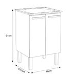 Gabinete-em-Aco-Venus-Branco-com-tanque-60-Branco---Cozimax