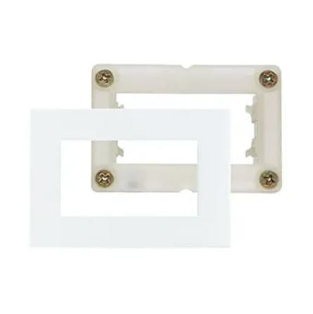 Conjunto Placa + Suporte Para Móvel 65x45mm Sleek - Margirius