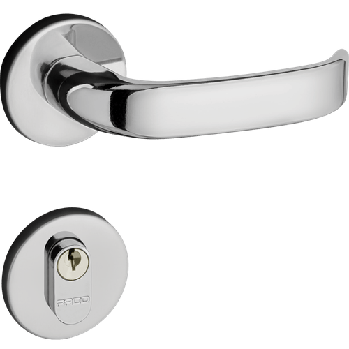 Fechadura 413 Cromado Externa 54023517 - Pado