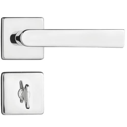 Fechadura 414 Cromado Premium para Banheiro 54023637 - Pado