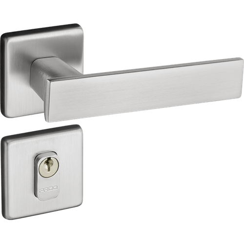 Fechadura Quadra Cromo Acetinado Externa 54019191 - Pado