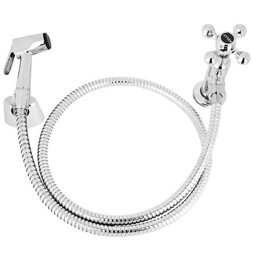 Ducha higiênica- flex 1,2 m-light - 167 1/2 C-33 - Kelly Metais