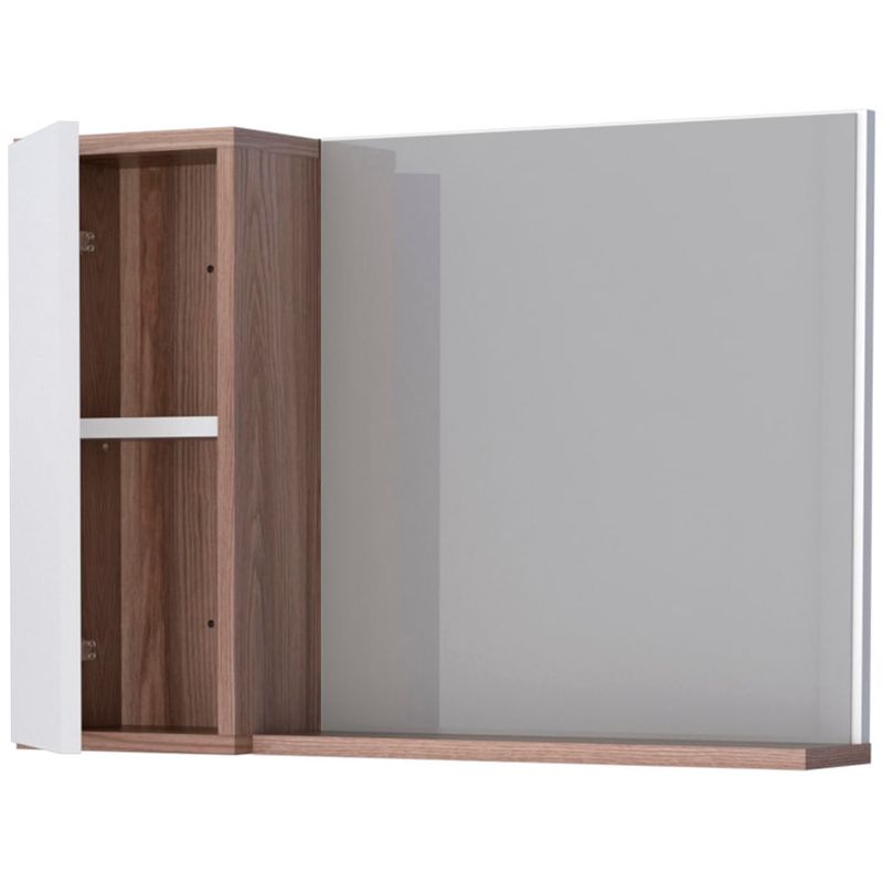 Espelheira-em-madeira-360--com-armario--Tamarindo-com-Branco-Cozimax