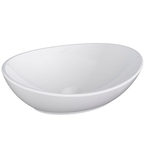 Cuba para banheiro em louça Bali -  Branco- Cozimax