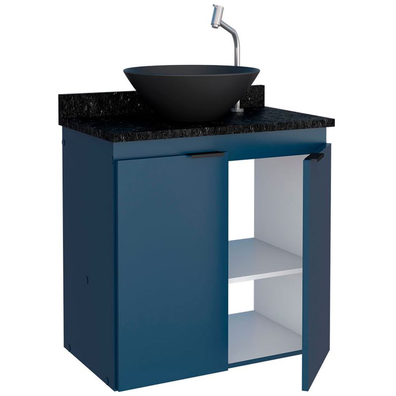 Gabinete-para-Banheiro-em-Madeira-Com-Tampo-em-Granito-sem-Cuba-Aster-60-Azul--Cozimax