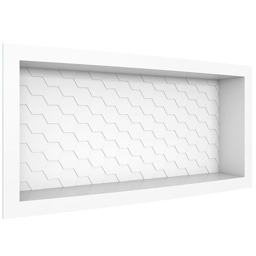 Nicho Max em Plástico Injetado 60x27 Branco - Cozimax