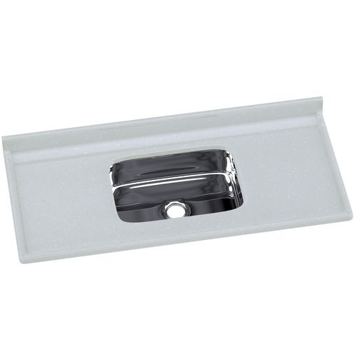 Pia Roralit 120cmx55cm Cuba Inox  -Cor Peça Clara - Aj Rorato