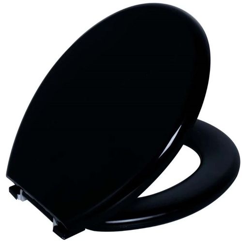 Assento Sanitário Almofadado - Cor Preto - Astra