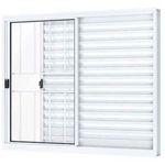 JANELA-DE-ALUMINIO-VENEZIANA-DE-CORRER-LATERAL-2-FOLHAS-MOVEIS-E-1-FIXA-COM-GRADE-A296-1