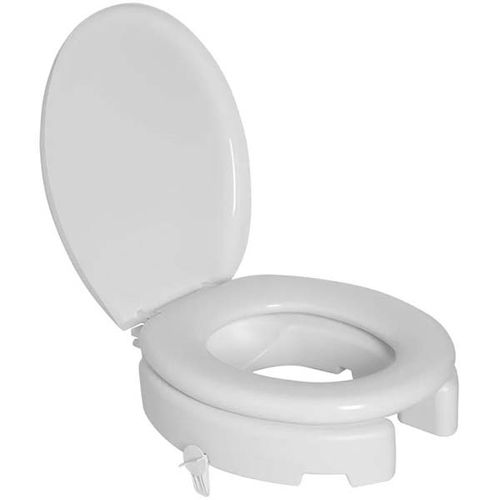 Assento Elevado Trava 7cm c/TPK - Cor Branca - Astra