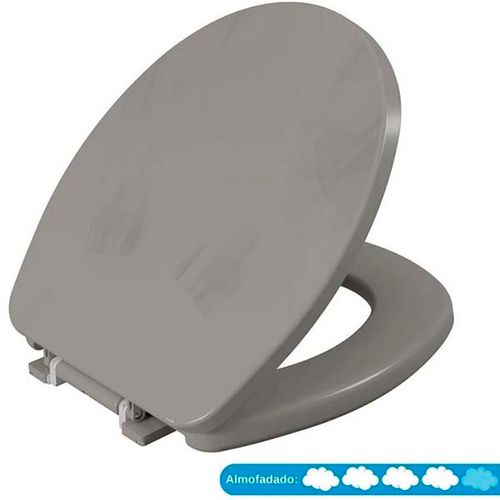 Assento Almofadado Aspen - Cor Cinza Real 87 - Astra