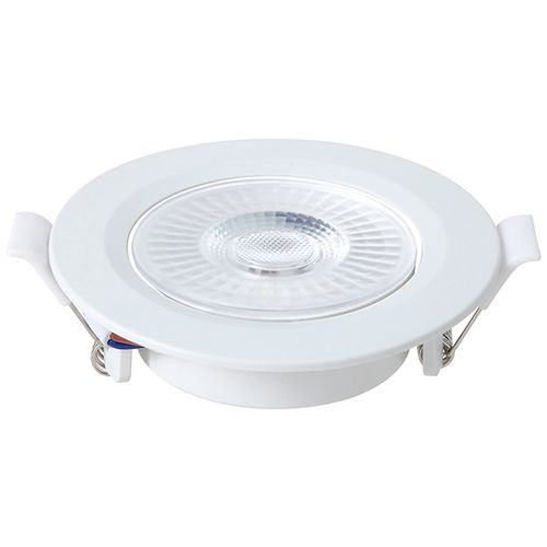 Spot LED Embutir Redondo 6W 3.000K - Branco - Blumenau Iluminação