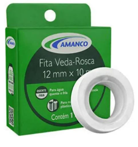 Fita veda rosca 18mm x 50m - Amanco